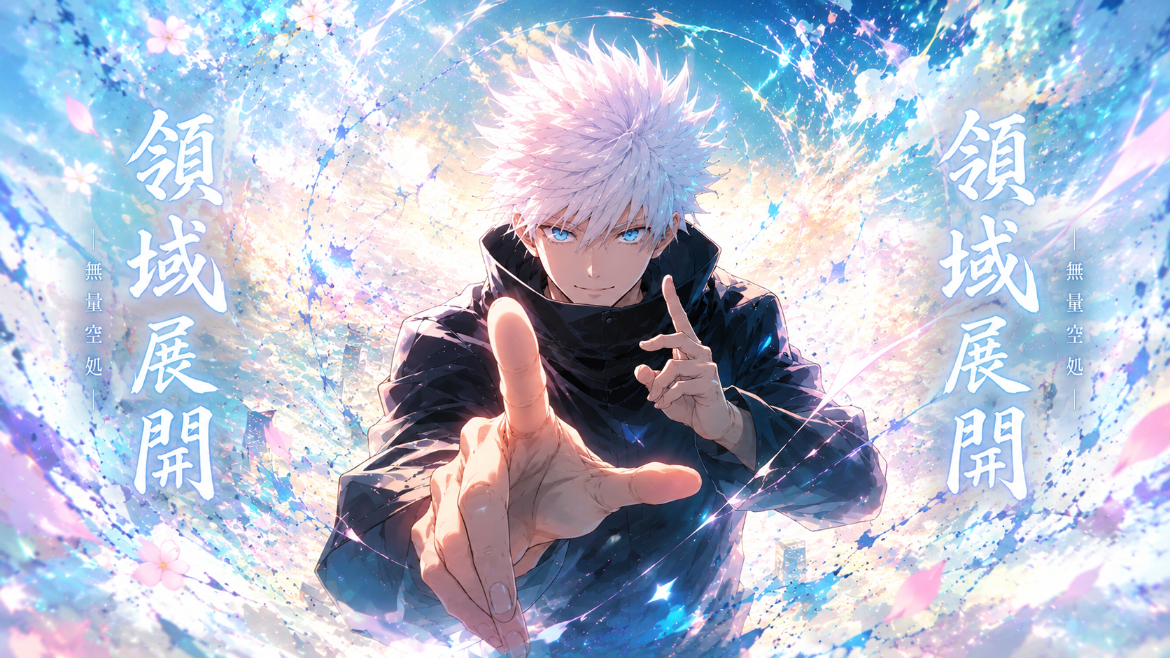 Gojo unmasked — Six Eyes